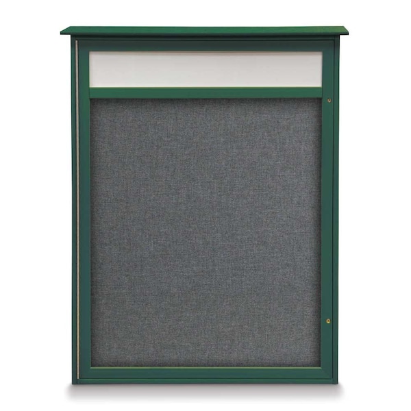 Single Door Enclosed Indoor Letterboard
